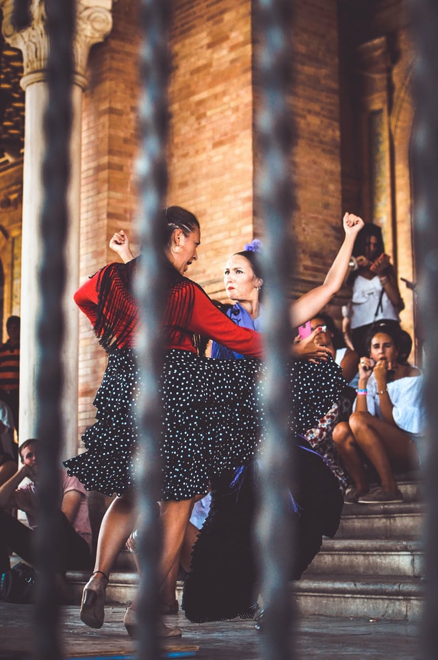 Flamenco hen party dance class Brighton