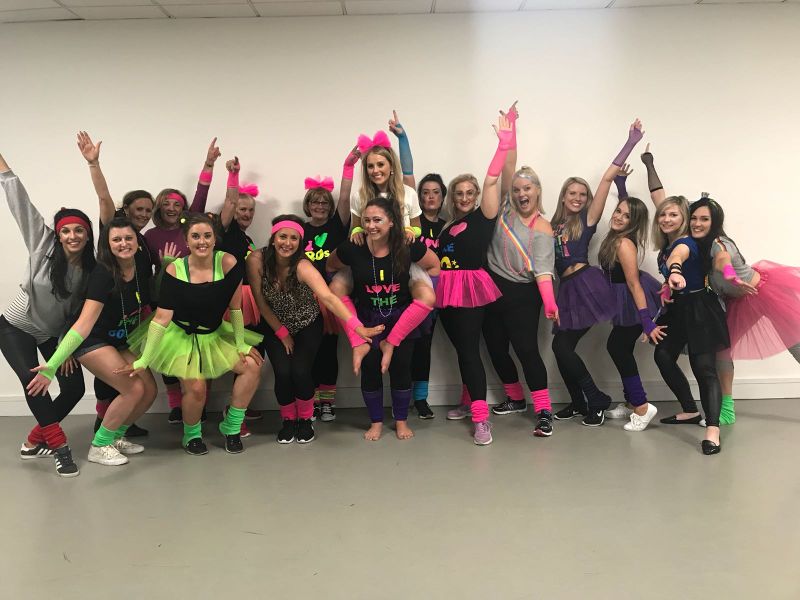 Chicago hen party dance class Brighton